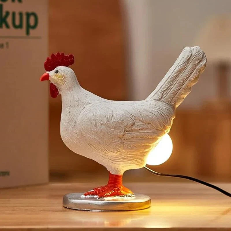 Decorative Lighting LED Chicken Lamp for Bedside | USB Powered