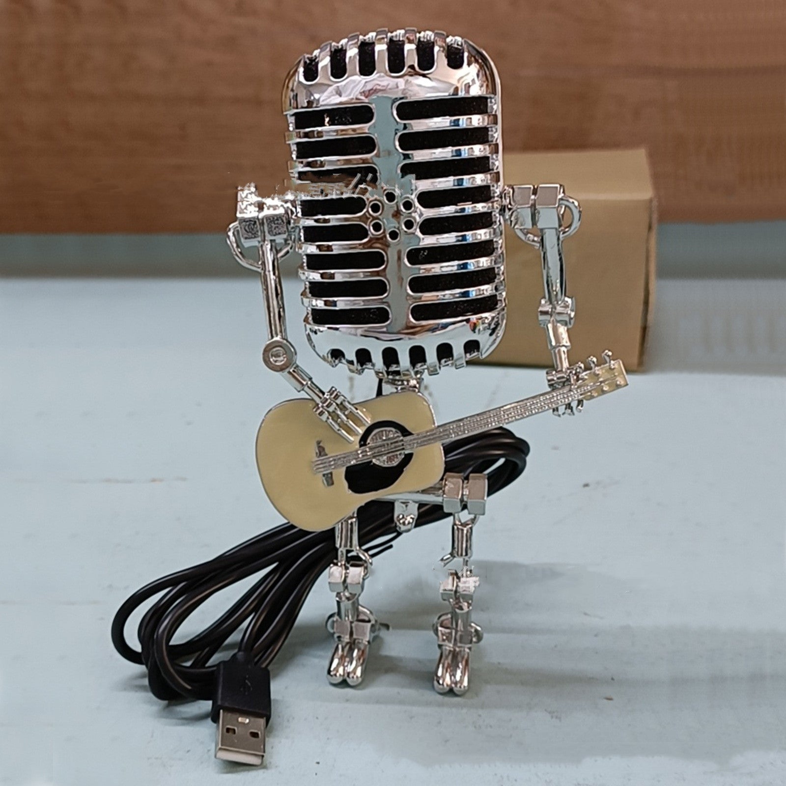 Decorative Lighting LED Robot Microphone Lamp | Guitar Design