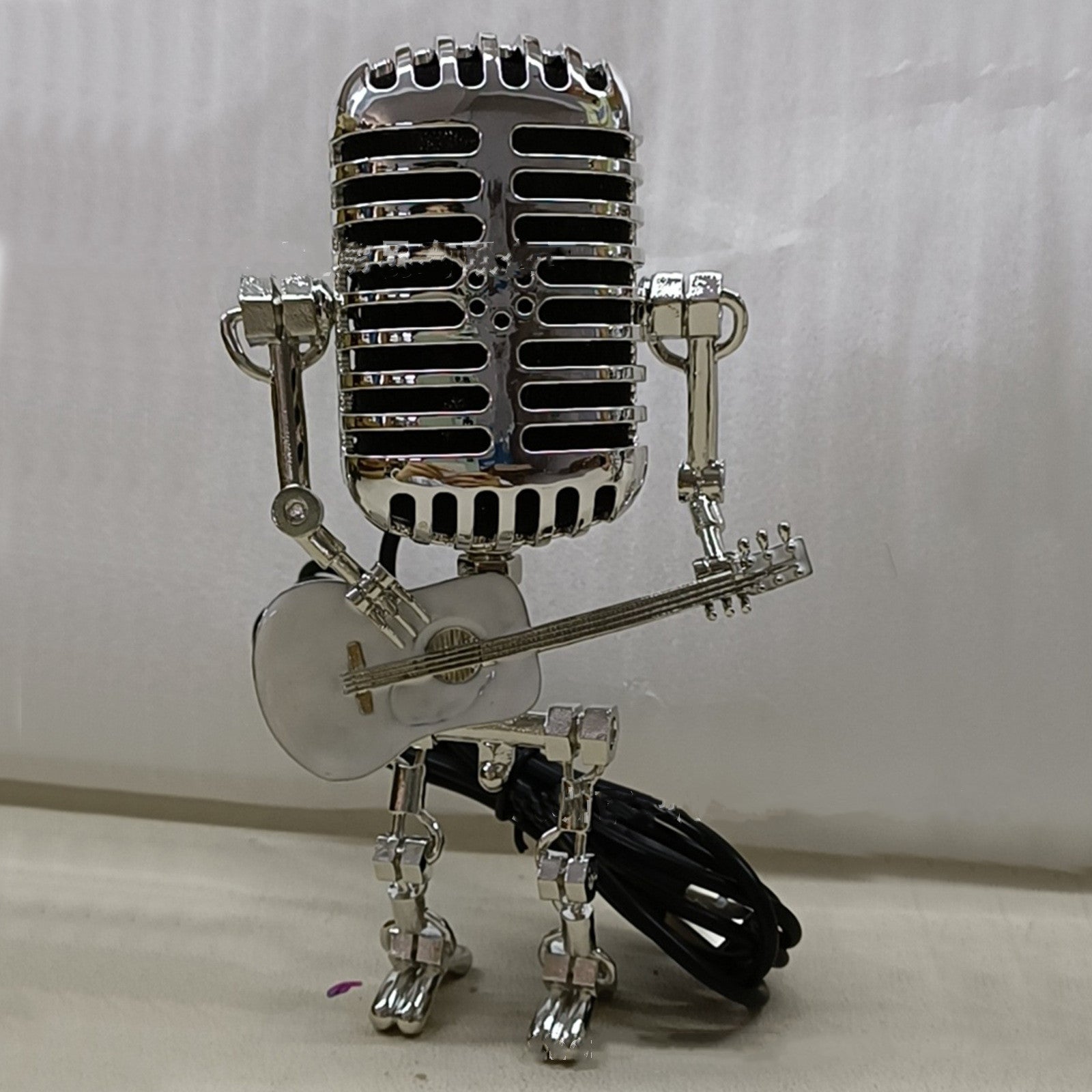 Decorative Lighting LED Robot Microphone Lamp | Guitar Design