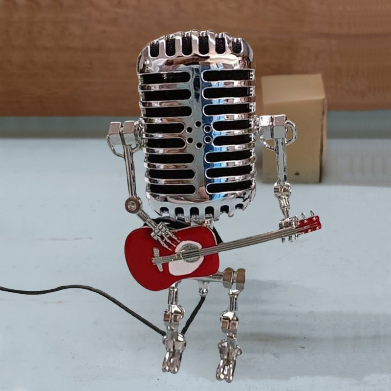 Decorative Lighting LED Robot Microphone Lamp | Guitar Design