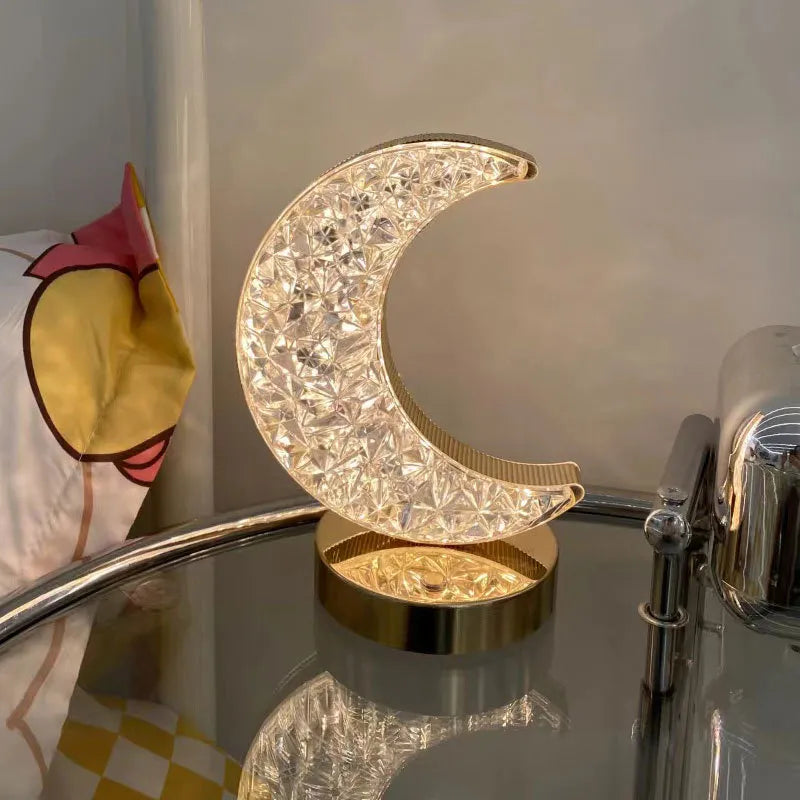 Decorative Lighting LED Star & Moon Touch Lamp | Bedside