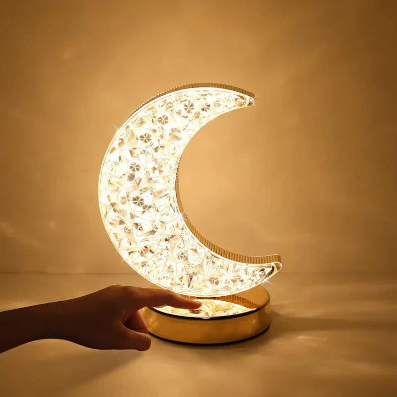 Decorative Lighting LED Star & Moon Touch Lamp | Bedside