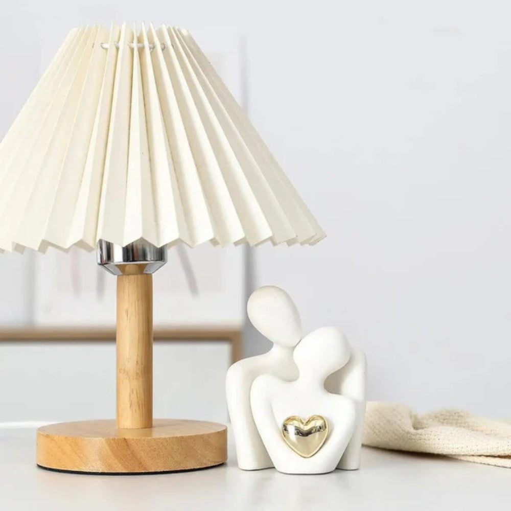 Decorative Objects Couple Statue with Heart | Ceramic