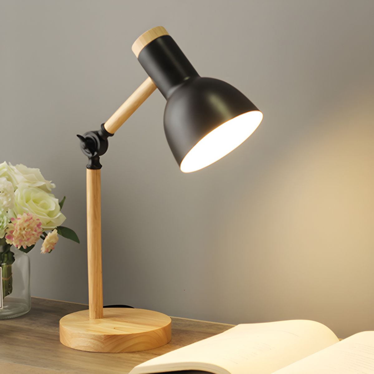 Desk Lamps with Adjustable Shade | Reading & Bedside