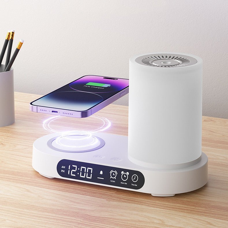 Diffuser Night Light with Time Display | Touch Control