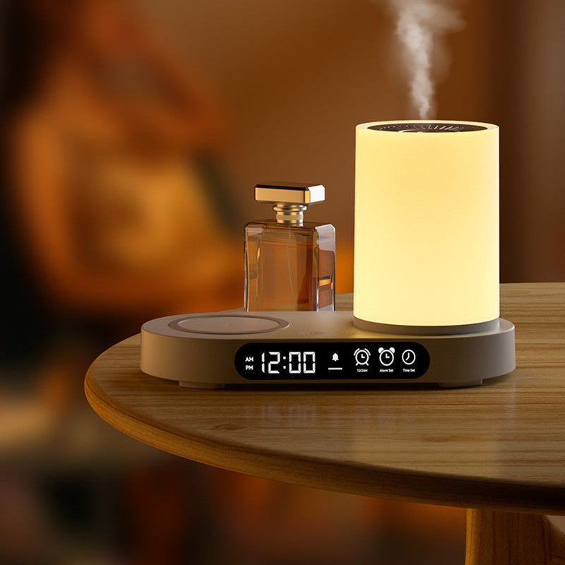 Diffuser Night Light with Time Display | Touch Control