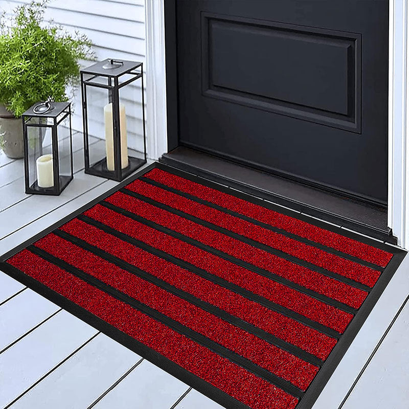 Door Mat for Entrance with Anti Slip Backing | Striped