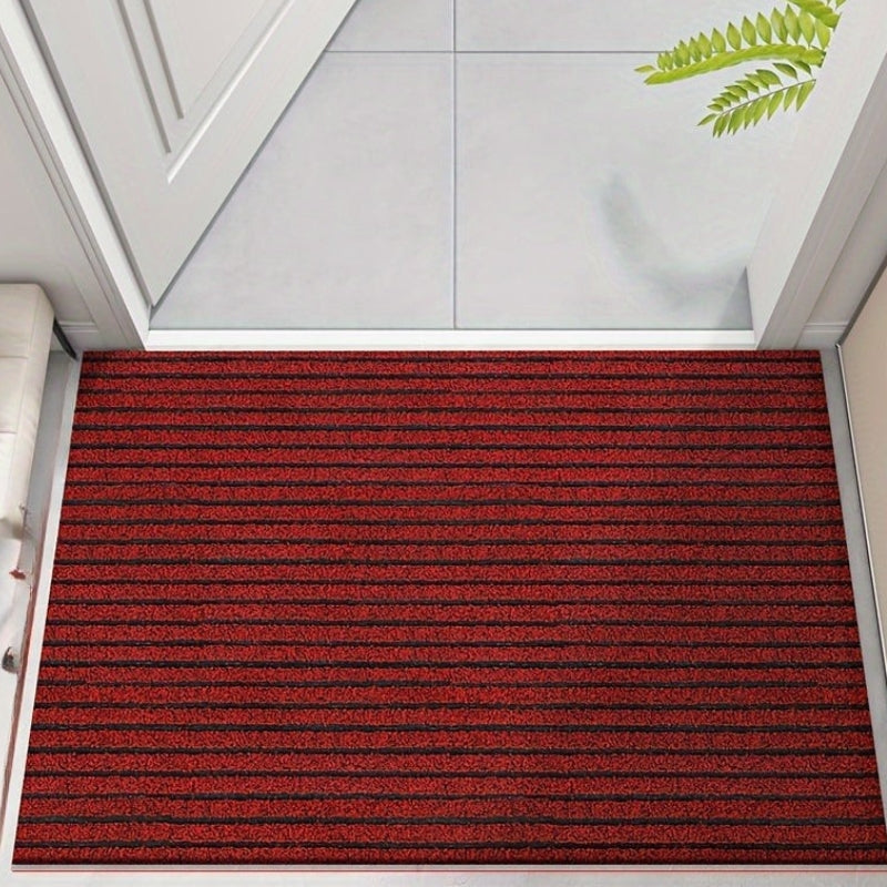 Doormat for Entrance Indoor & Outdoor with Ribbed Design | All-Season