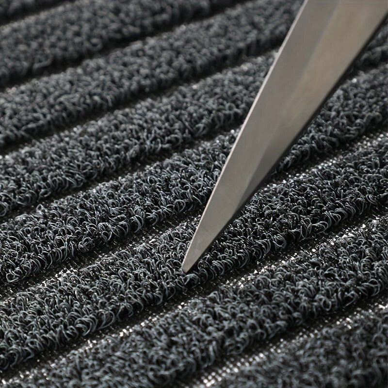 Doormat for Entrance Indoor & Outdoor with Ribbed Design | All-Season