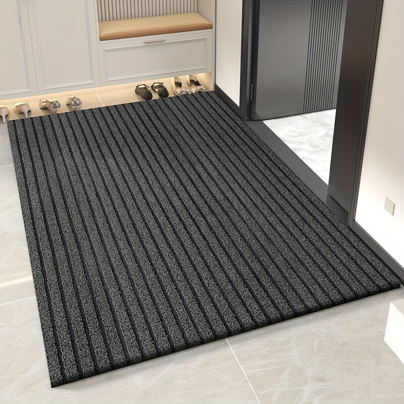 Doormat for Entrance Indoor & Outdoor with Ribbed Design | All-Season