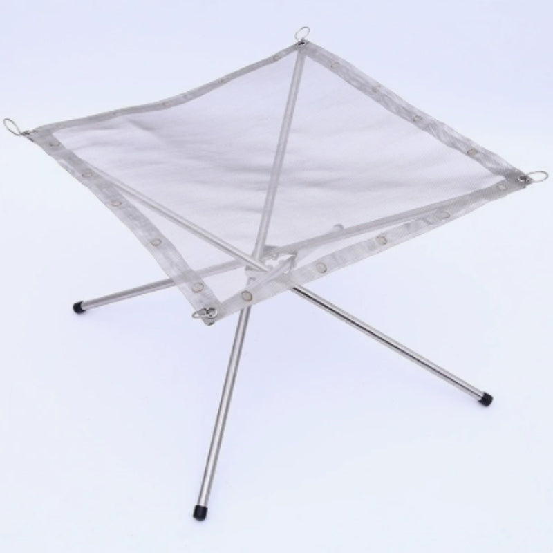 Fire Pits Portable Stainless Steel Mesh with Carry Bag | Foldable