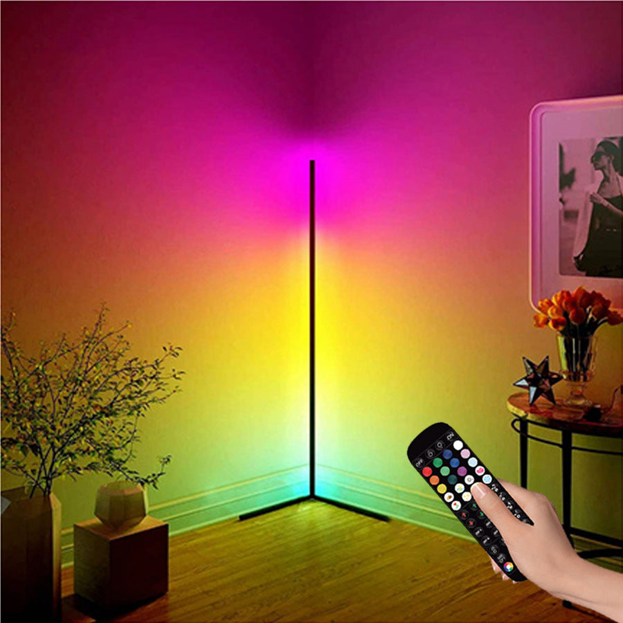 Floor Lamp Corner LED with Remote | Color Change