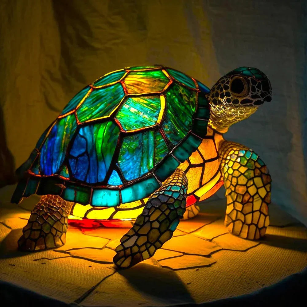 Gift Decor Animal Lamp LED Light | Tiffany Style