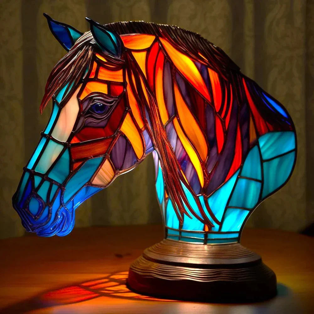 Gift Decor Animal Lamp LED Light | Tiffany Style
