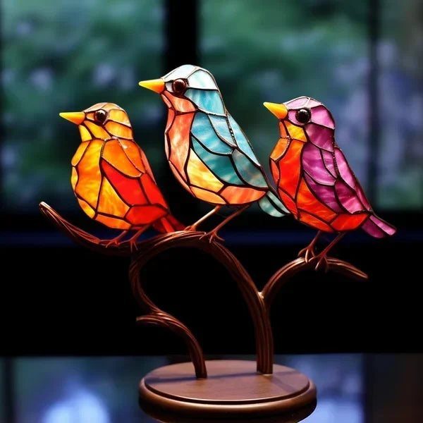 Gift Decor Birds on Branch Statue | Figurines