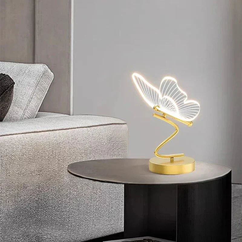 Gift Decor Butterfly Lamp with Acrylic Shade | LED
