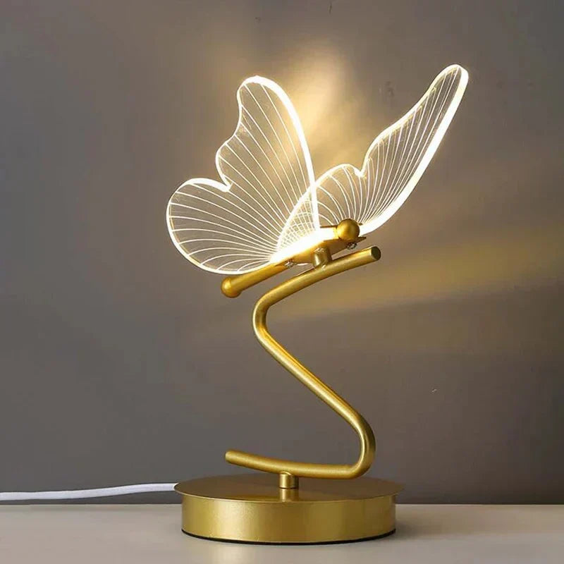 Gift Decor Butterfly Lamp with Acrylic Shade | LED