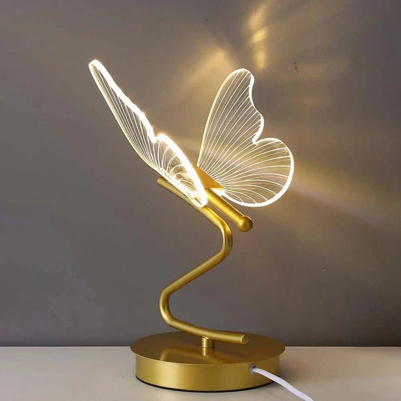 Gift Decor Butterfly Lamp with Acrylic Shade | LED