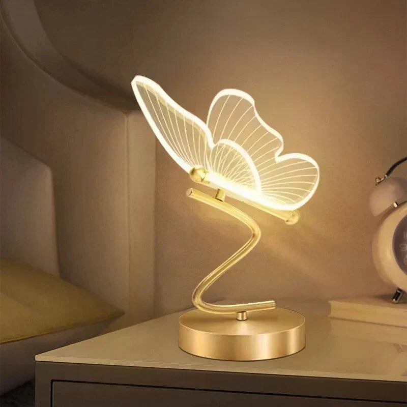 Gift Decor Butterfly Lamp with Acrylic Shade | LED