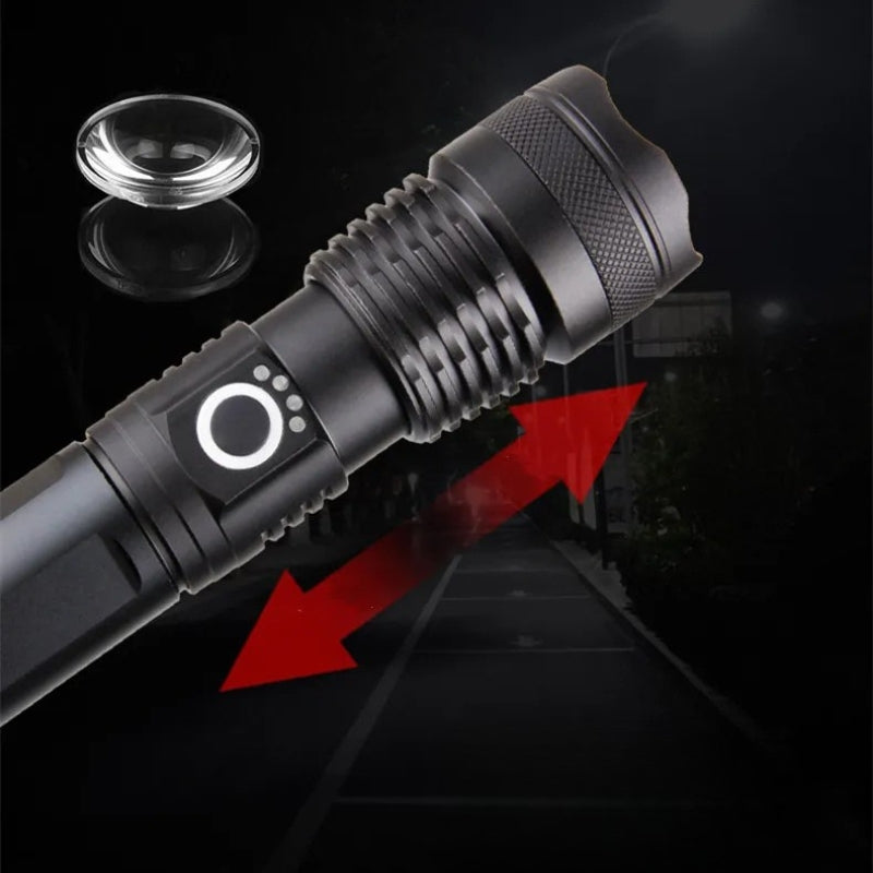Flashlight Tactical USB Rechargeable LED | Outdoor