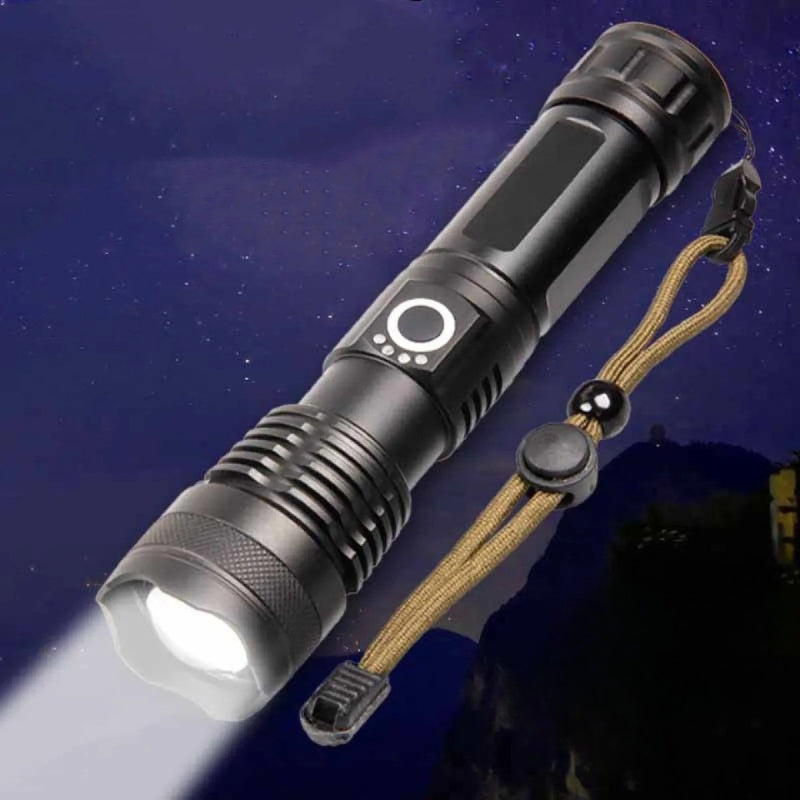 Flashlight Tactical USB Rechargeable LED | Outdoor