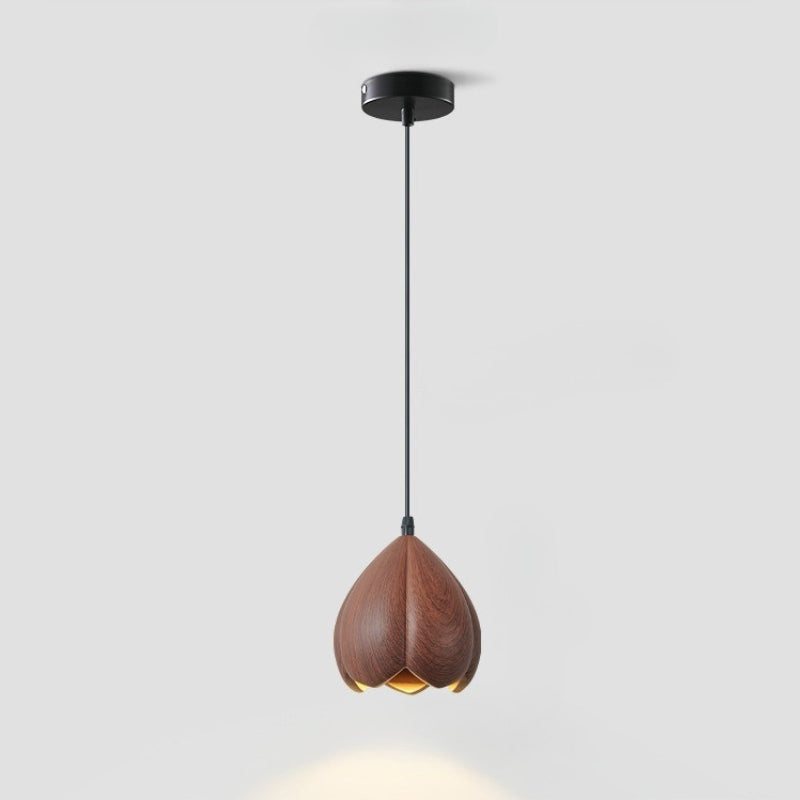 Heart-Petal Pendant Light for Bedroom | LED