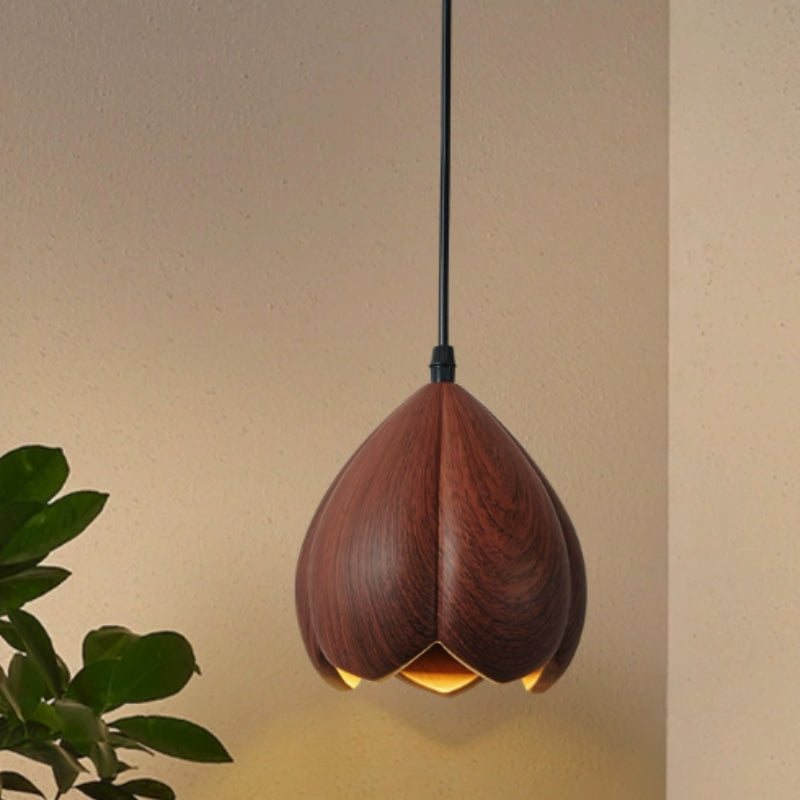 Heart-Petal Pendant Light for Bedroom | LED