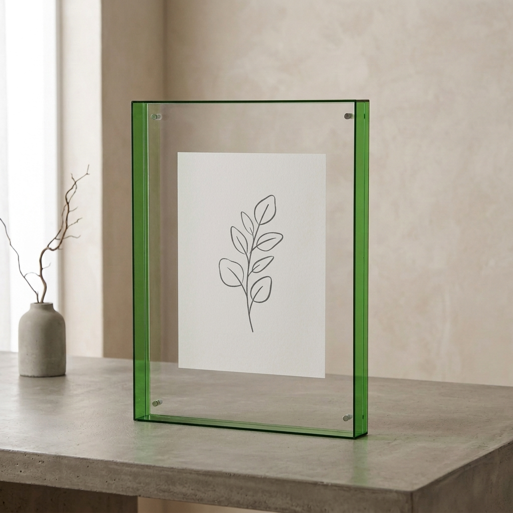 Acrylic Vibrant Edge Picture Frame | Modern