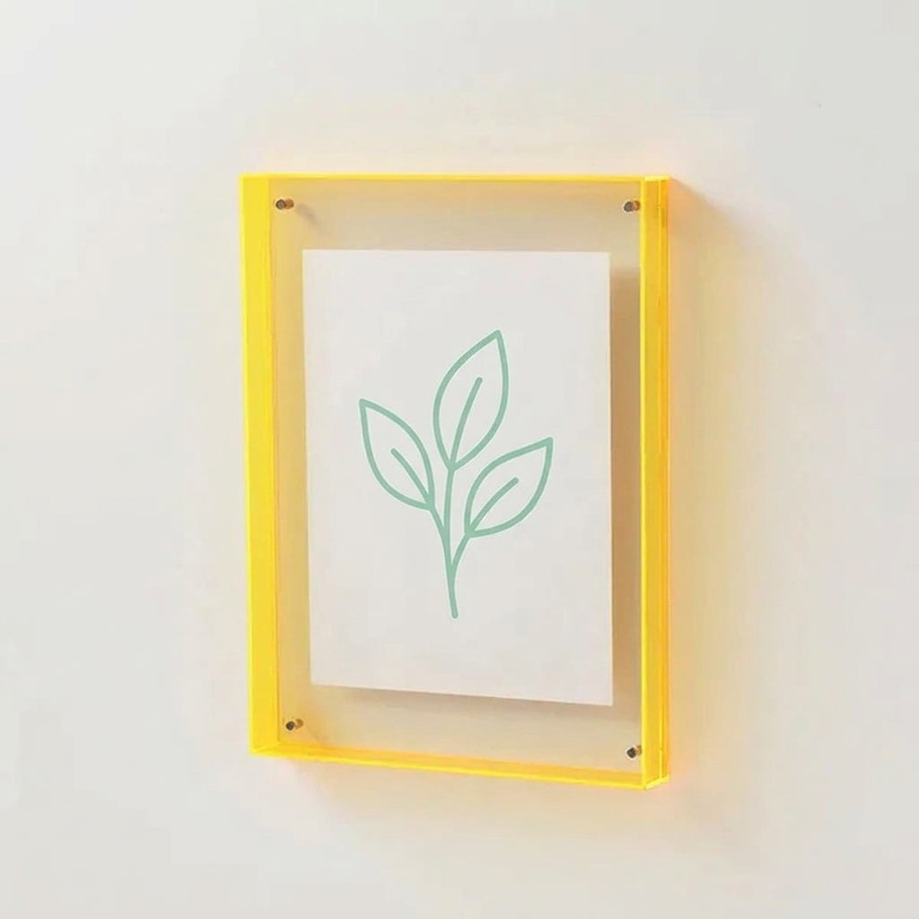 Acrylic Vibrant Edge Picture Frame | Modern