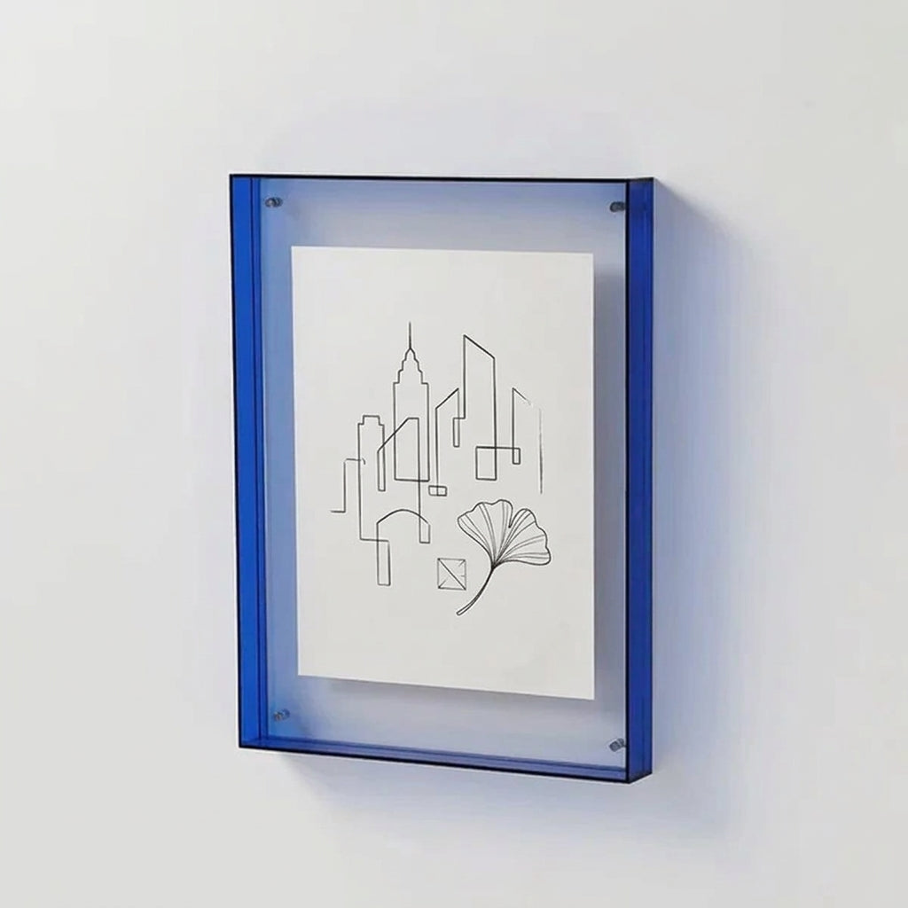 Acrylic Vibrant Edge Picture Frame | Modern
