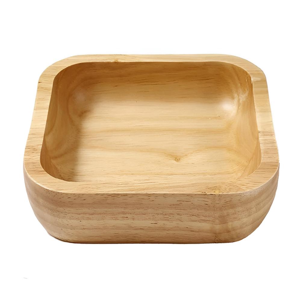 Kitchen Serving Wood Nesting Bowls | Square
