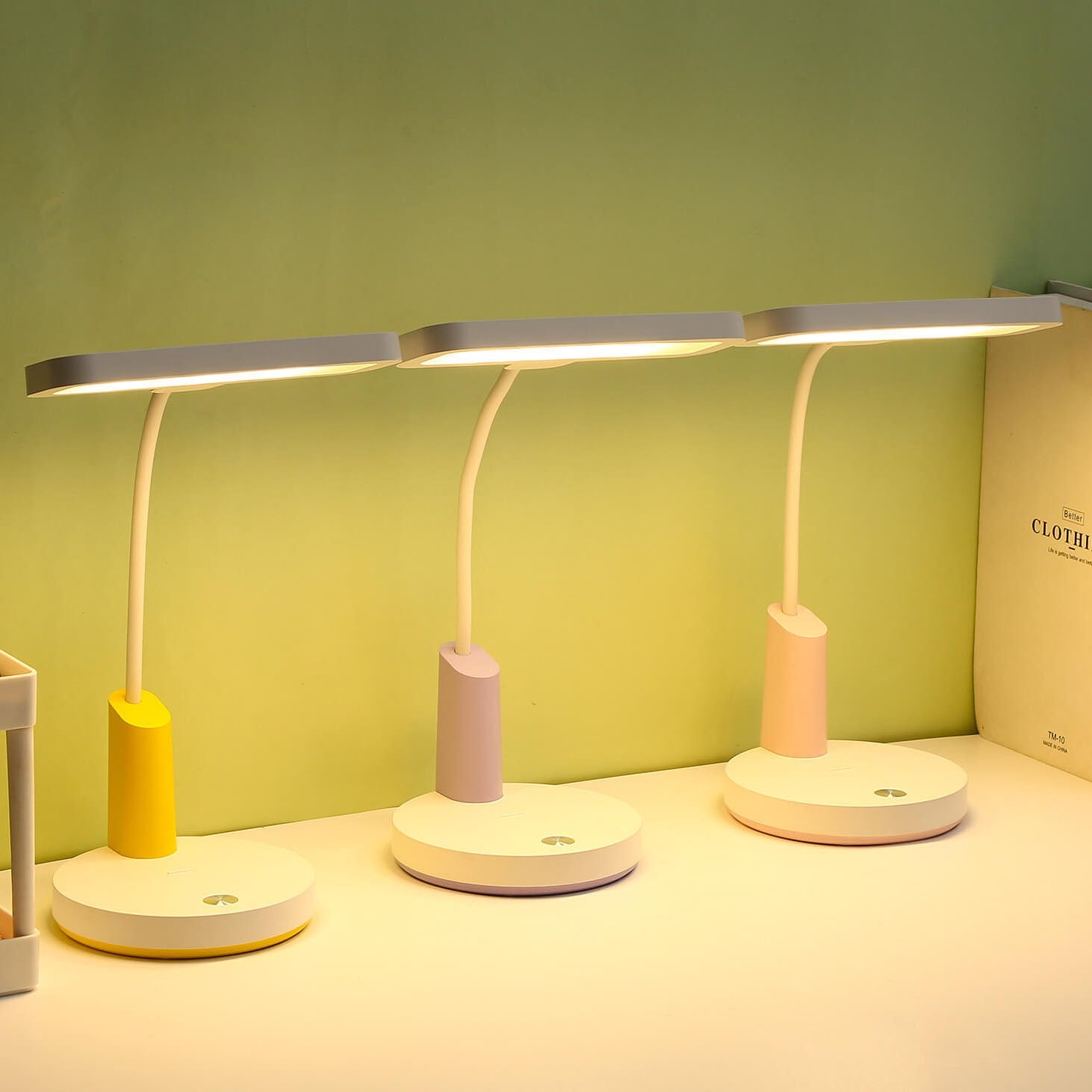 LED Desk Lamp with Flexible Arm for Reading | Adjustable