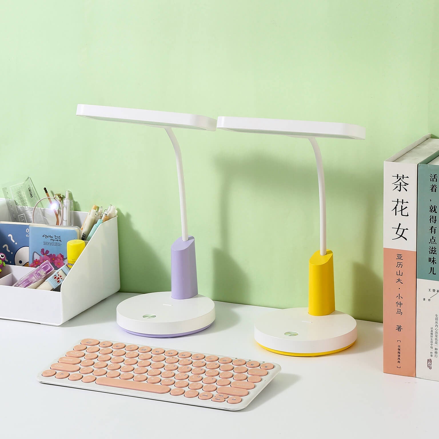 LED Desk Lamp with Flexible Arm for Reading | Adjustable