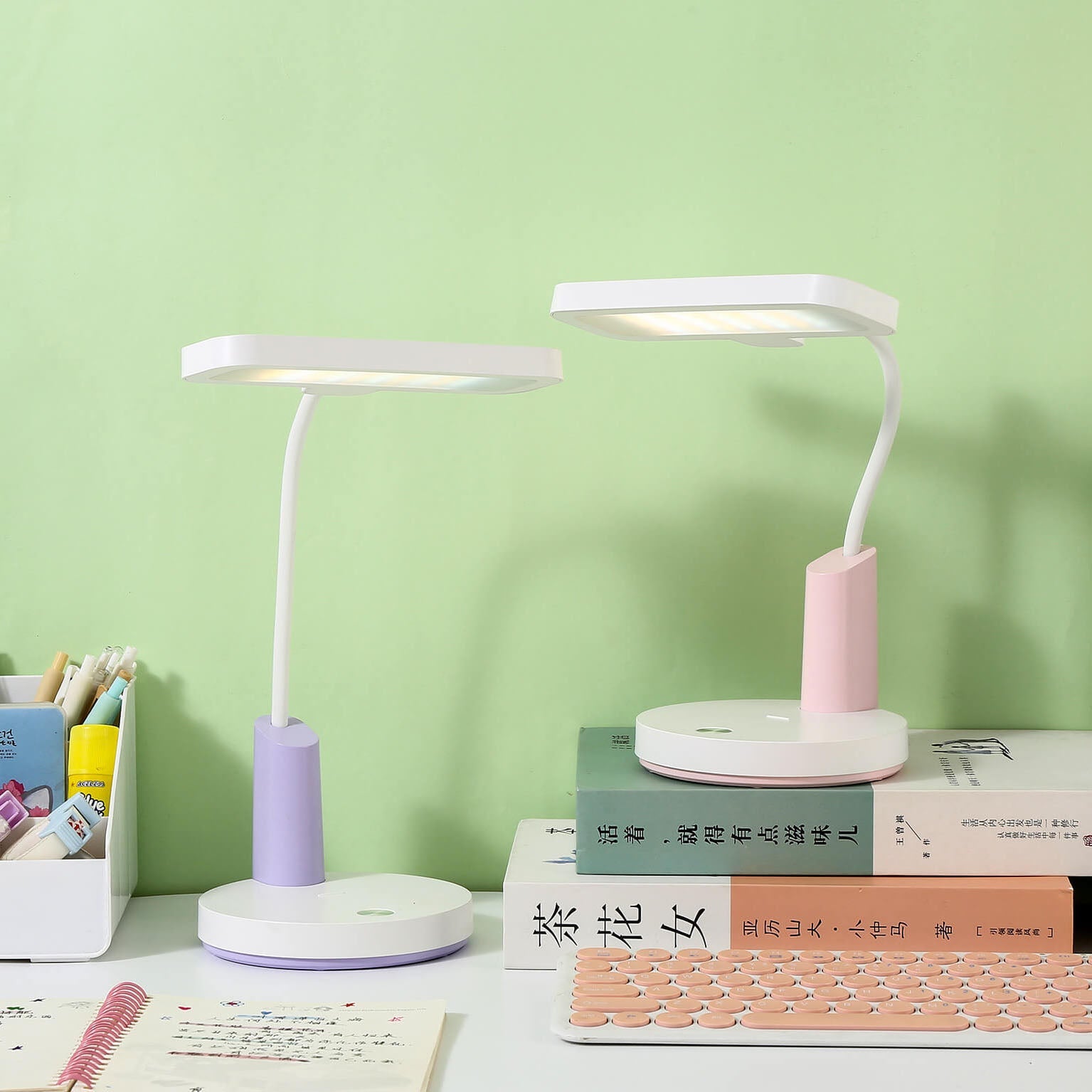 LED Desk Lamp with Flexible Arm for Reading | Adjustable