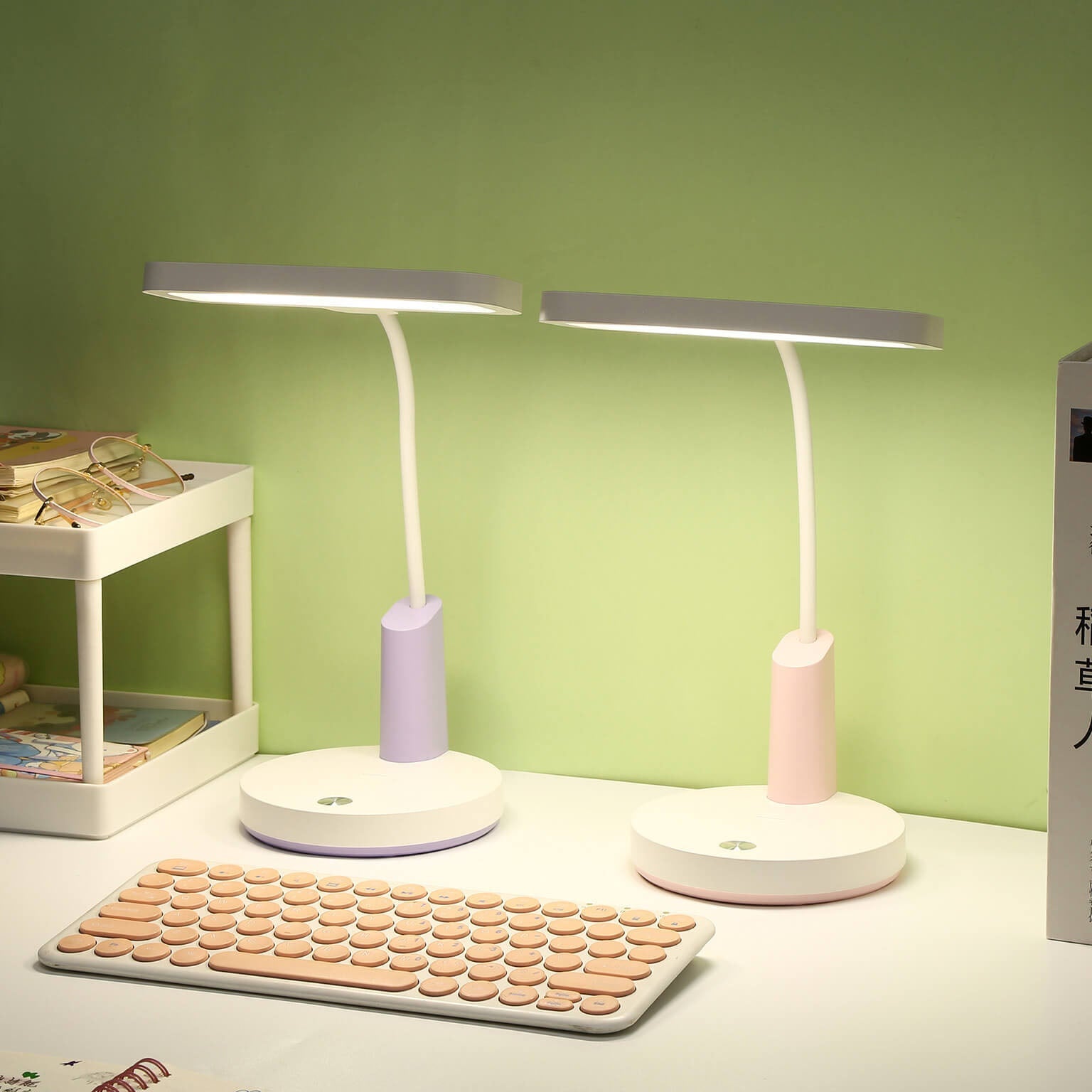 LED Desk Lamp with Flexible Arm for Reading | Adjustable