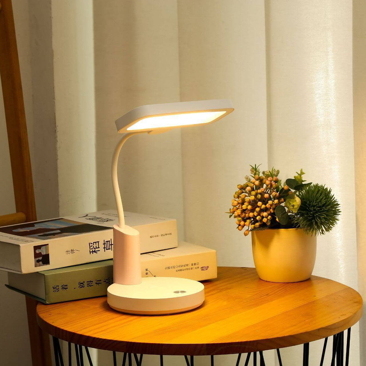 LED Desk Lamp with Flexible Arm for Reading | Adjustable