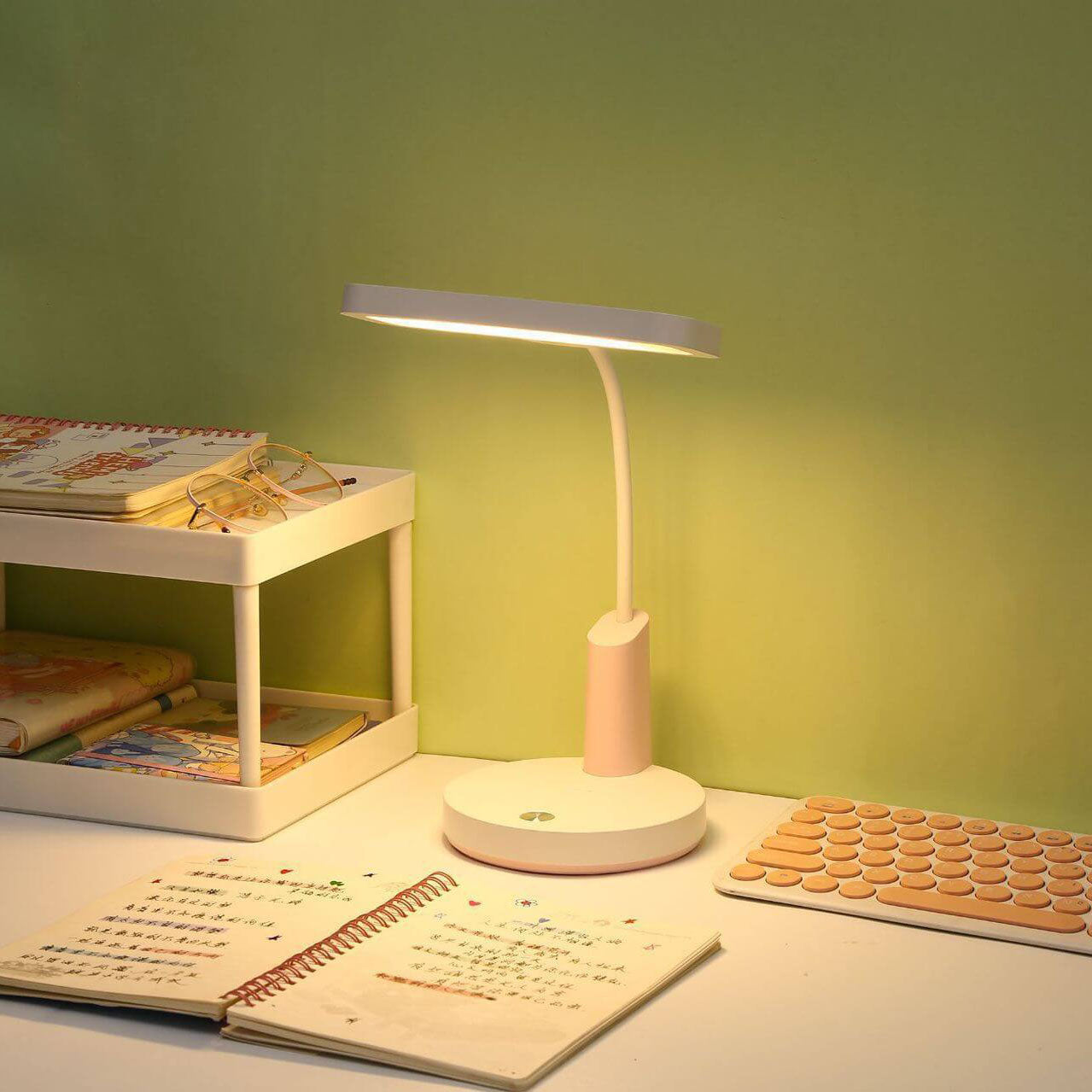 LED Desk Lamp with Flexible Arm for Reading | Adjustable