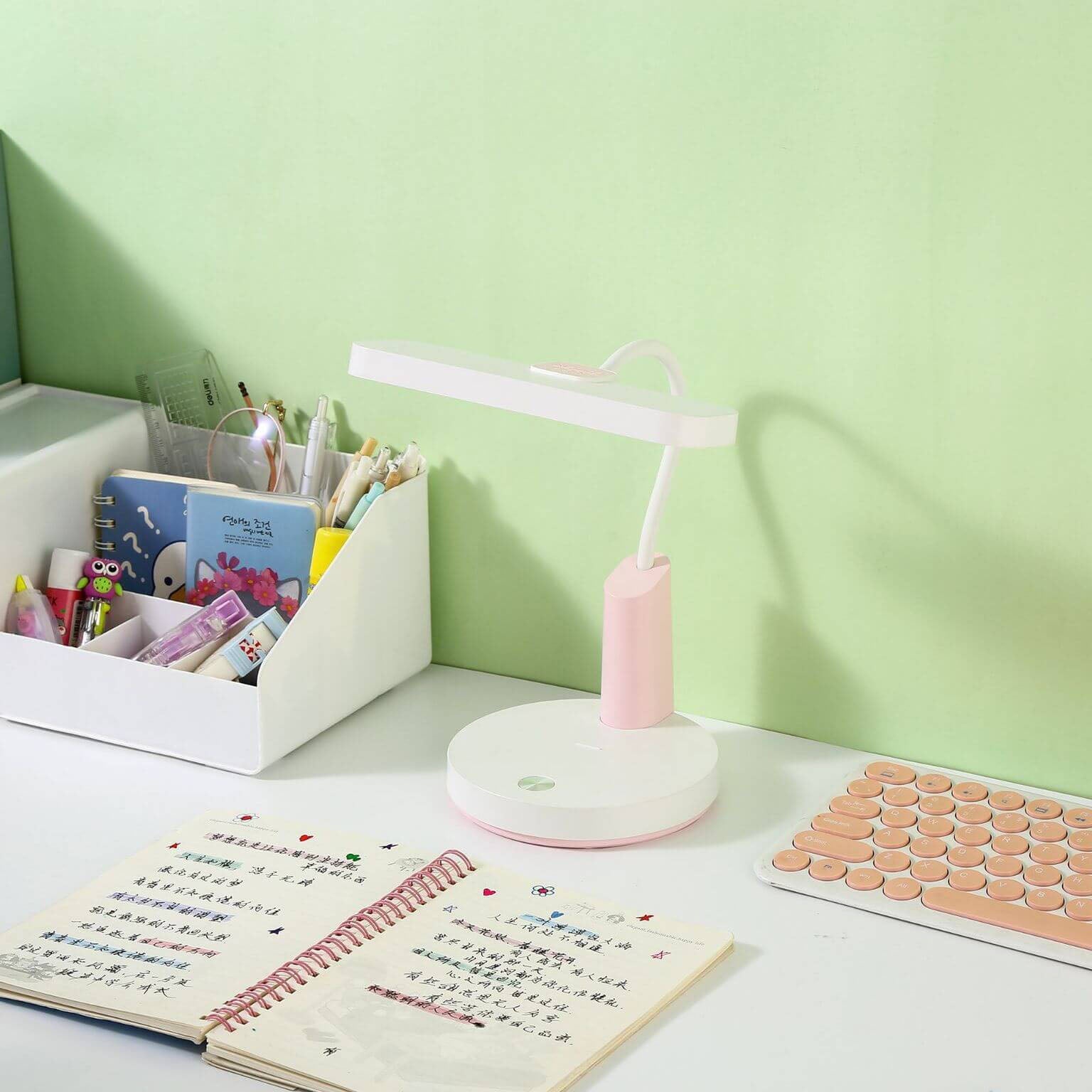 LED Desk Lamp with Flexible Arm for Reading | Adjustable