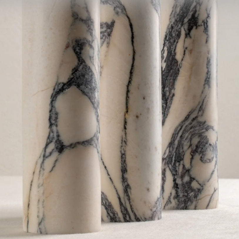 Marble & Aged Brass 2-Light G9 Wall Sconce | Vintage Style
