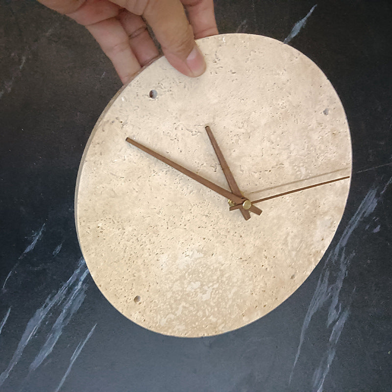 Minimalist Wall Clock with Backlit LED | Round