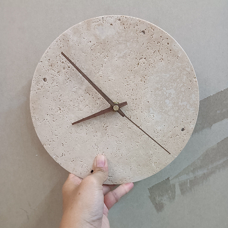 Minimalist Wall Clock with Backlit LED | Round