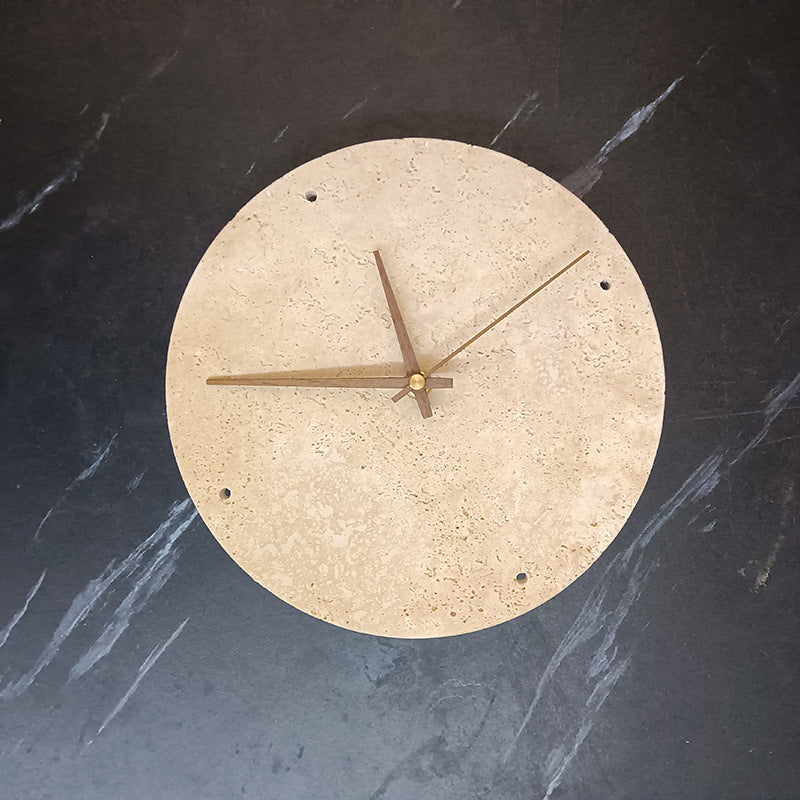 Minimalist Wall Clock with Backlit LED | Round