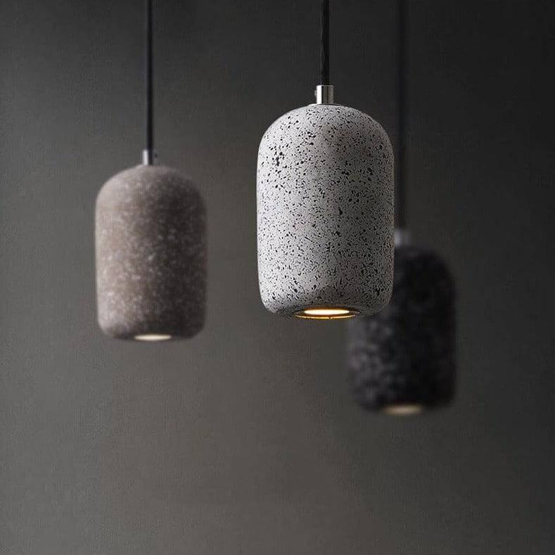 Pendant Light Terrazzo Cylinder for Kitchen | LED