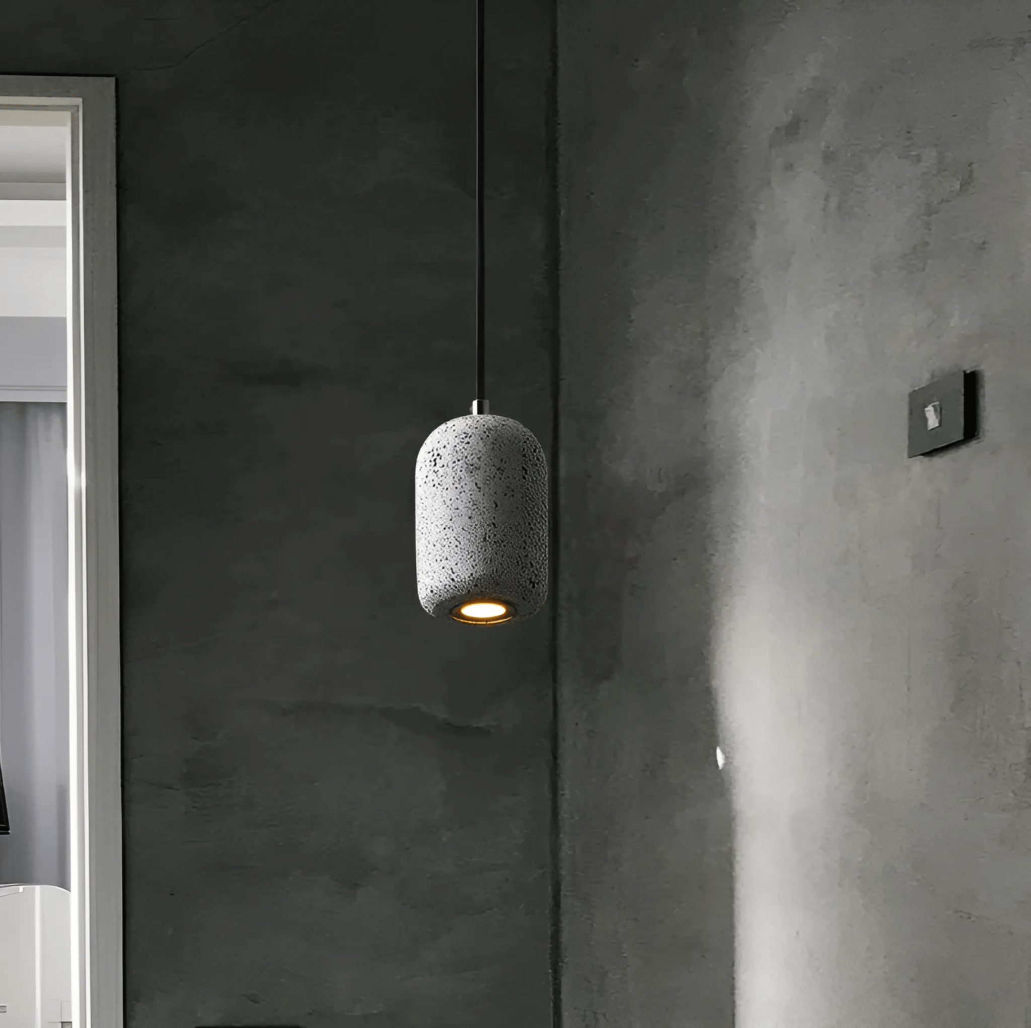 Pendant Light Terrazzo Cylinder for Kitchen | LED
