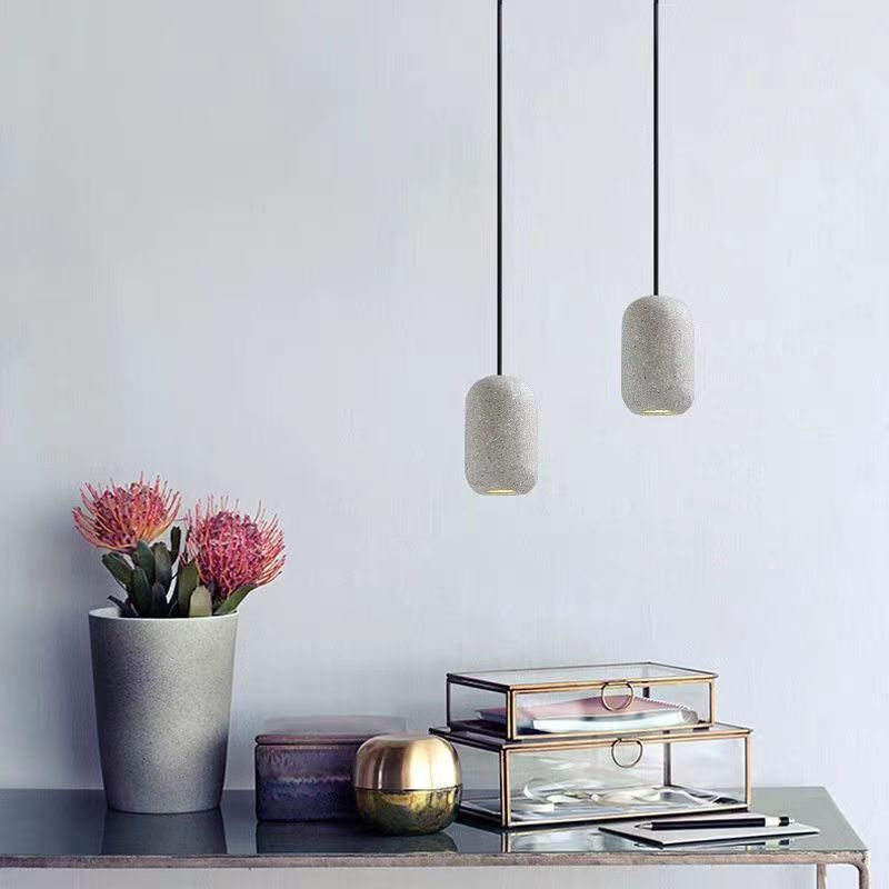 Pendant Light Terrazzo Cylinder for Kitchen | LED