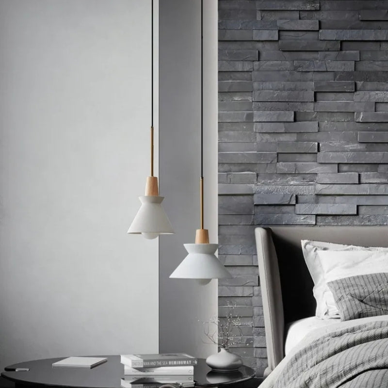 Pendant Light with Cone Shade | Living Room