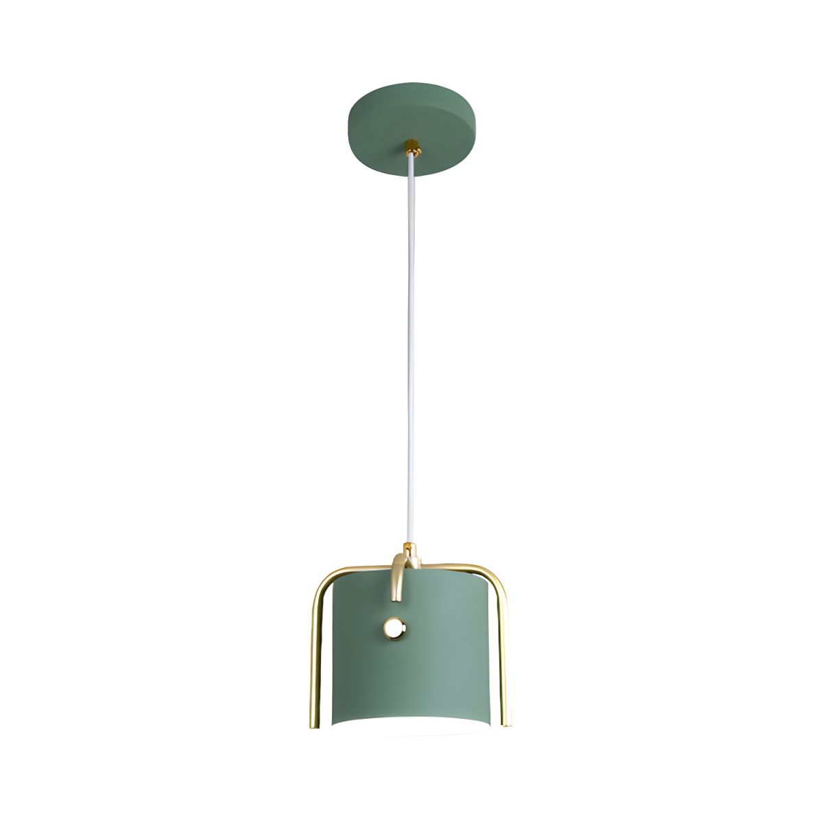 Pendant Light with Drum Shade | Hanging