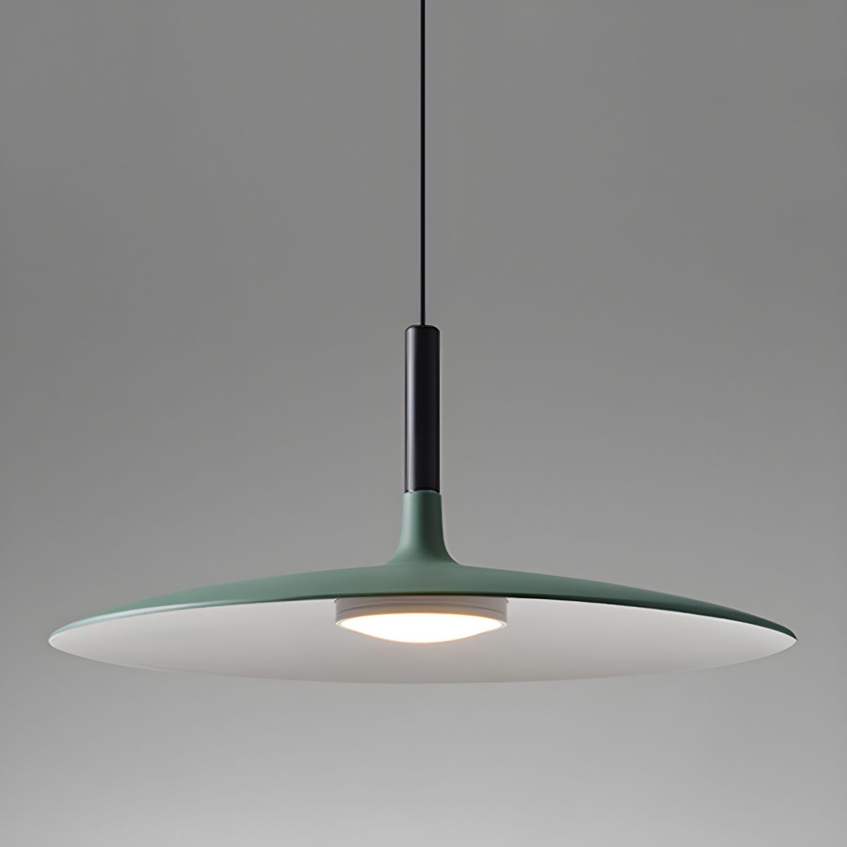 Pendant Light with Flat Disc Shade | Dining & Kitchen