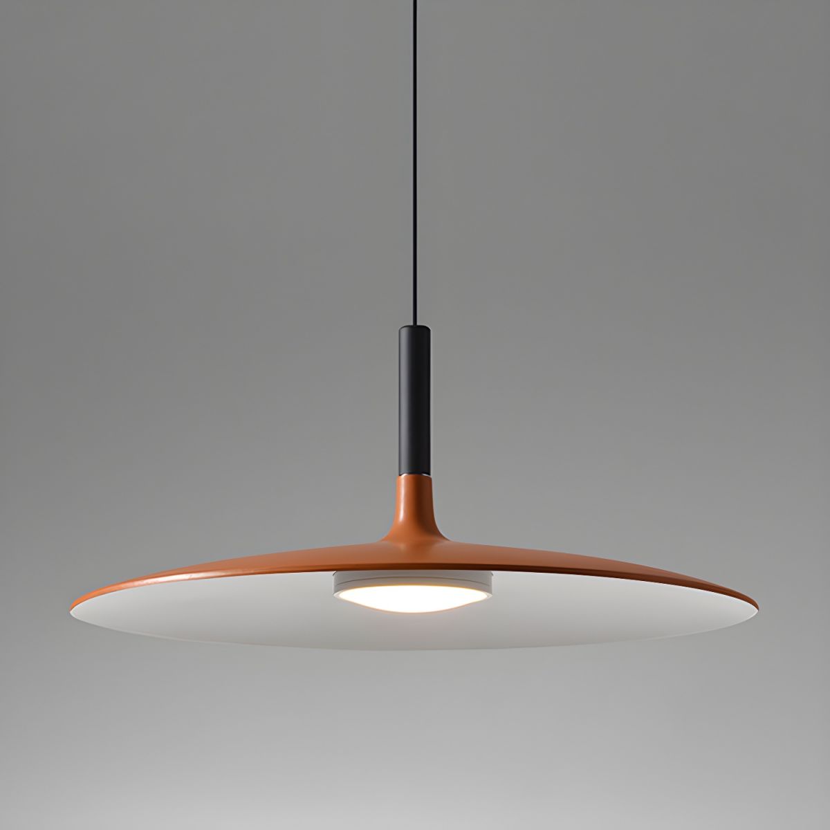 Pendant Light with Flat Disc Shade | Dining & Kitchen