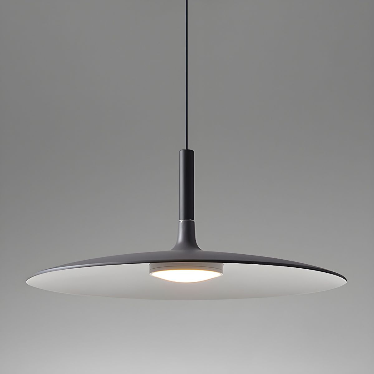 Pendant Light with Flat Disc Shade | Dining & Kitchen